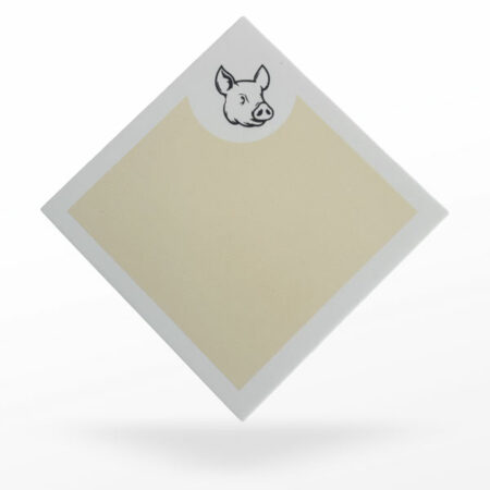 pics en carton alimentaire cochon
