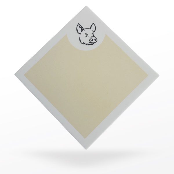 pics en carton alimentaire cochon