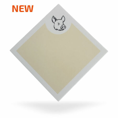 Pig-shaped food-grade cardboard picks