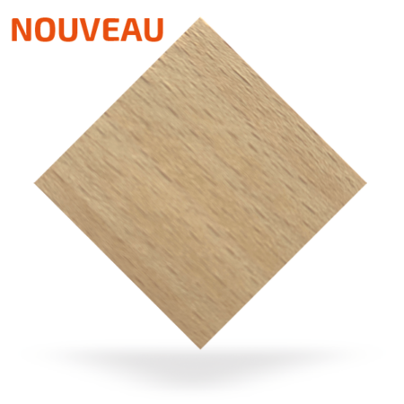 Pics carrés en bois vierge sans impression