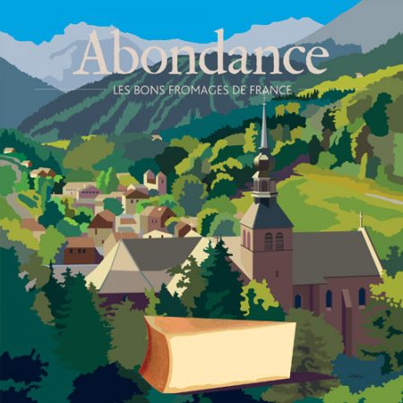 Affiche carrée Abondance