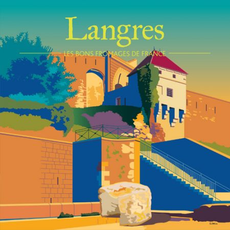 Affiche carrée Langres