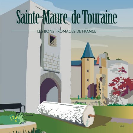 Affiche carrée Saint-Maure