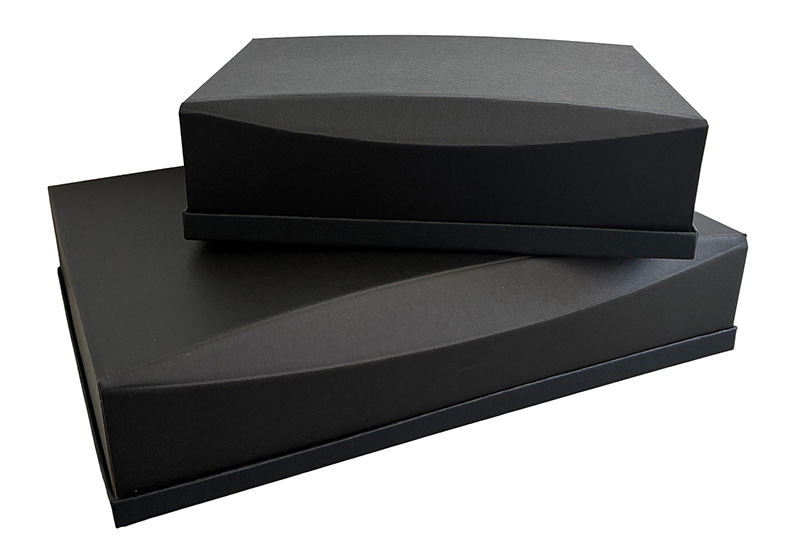 boîte noire complète pour fromager : plateau + couvercle